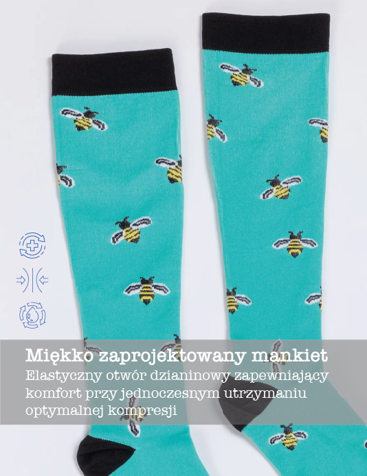 Buzzing Bee Compression Socks Unisex