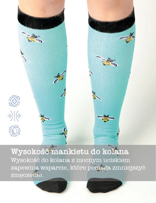 Buzzing Bee Compression Socks Unisex