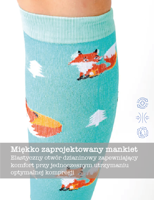 Cozy Fox Compression Socks Unisex