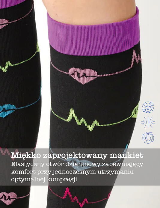 Heartbeat Compression Socks Unisex
