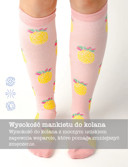 Pineapple Party Compression Socks Unisex