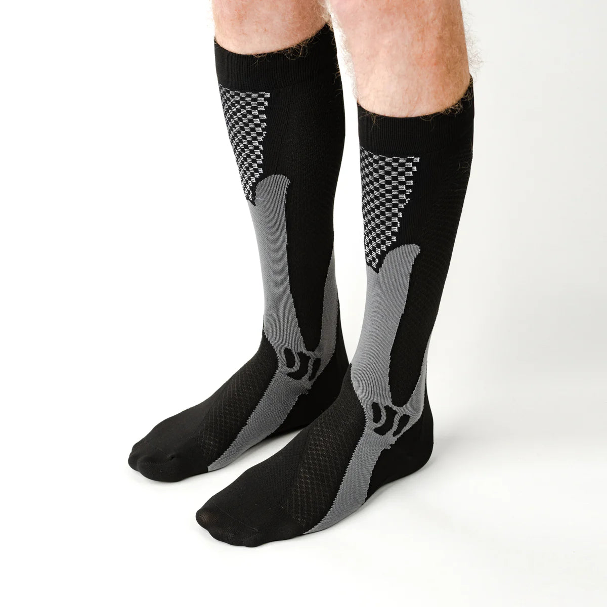 Black Performance Compression Socks Unisex