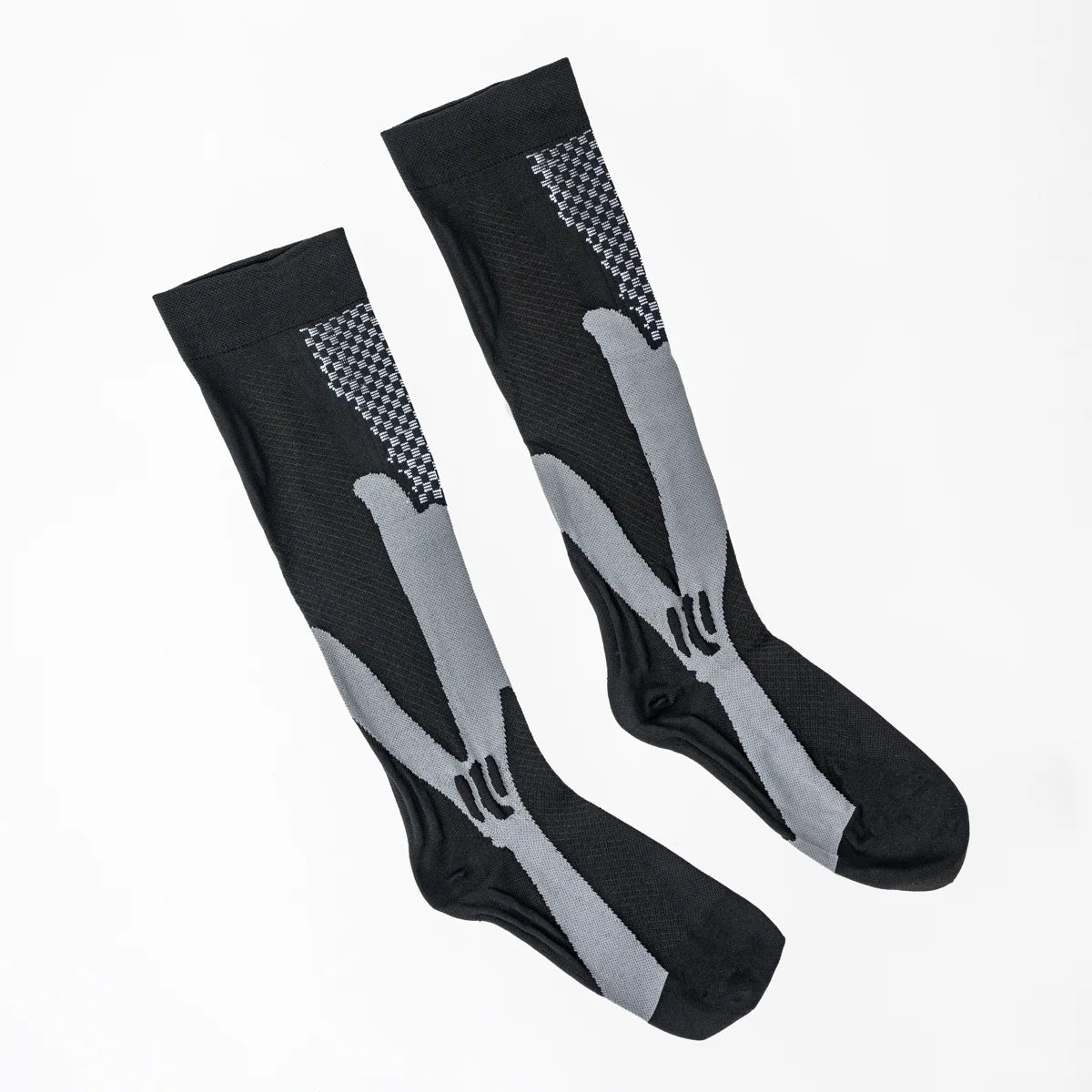 Black Performance Compression Socks Unisex