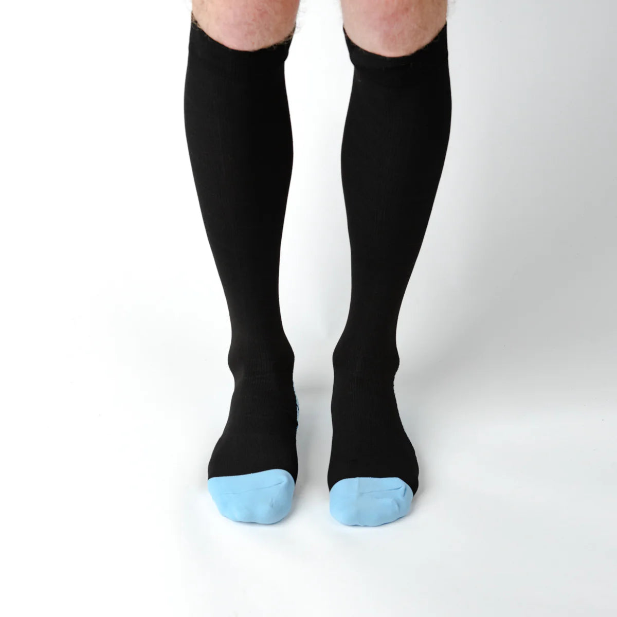 Black/Blue Neo-Vintage Compression Socks Unisex