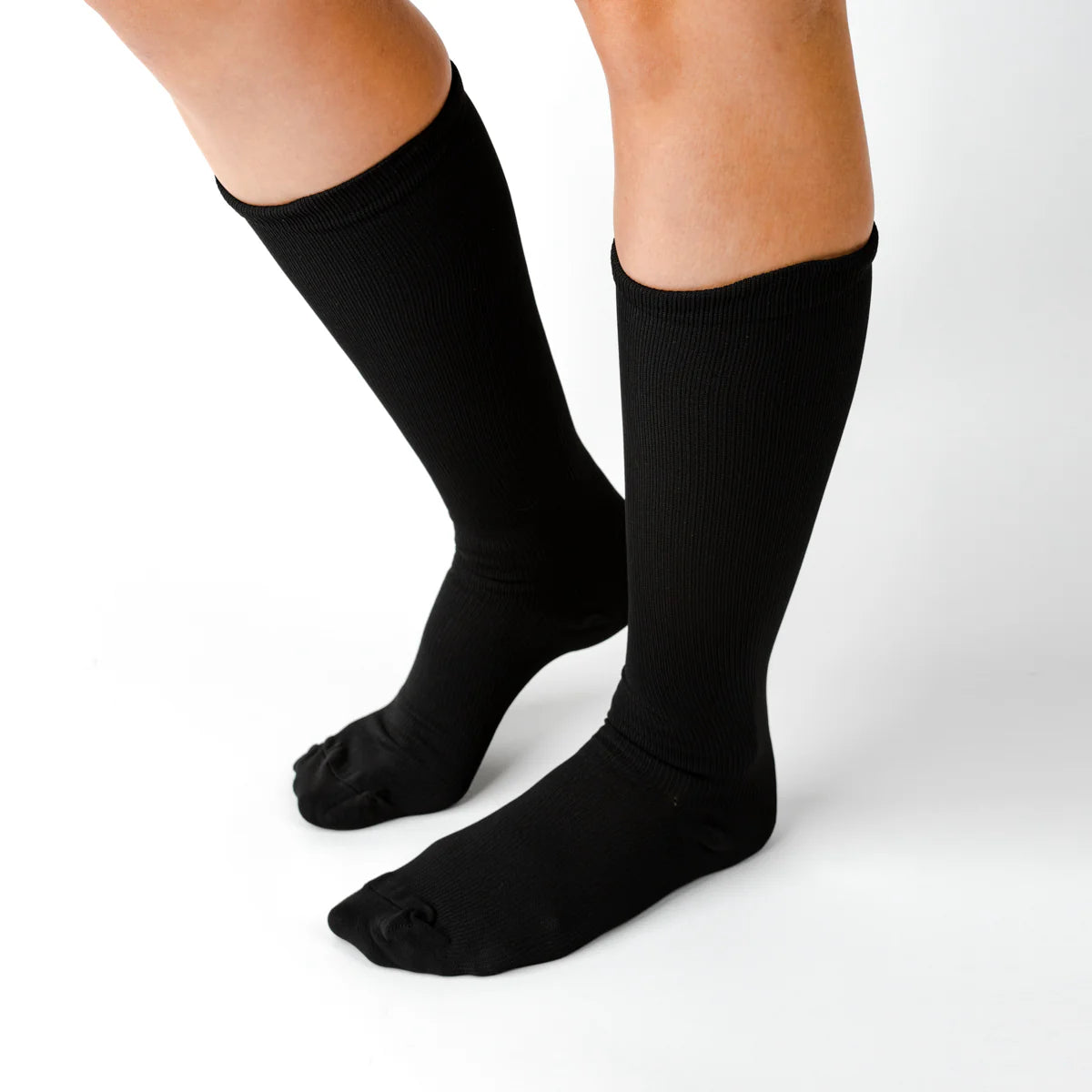 Black Medical Compression Socks Unisex