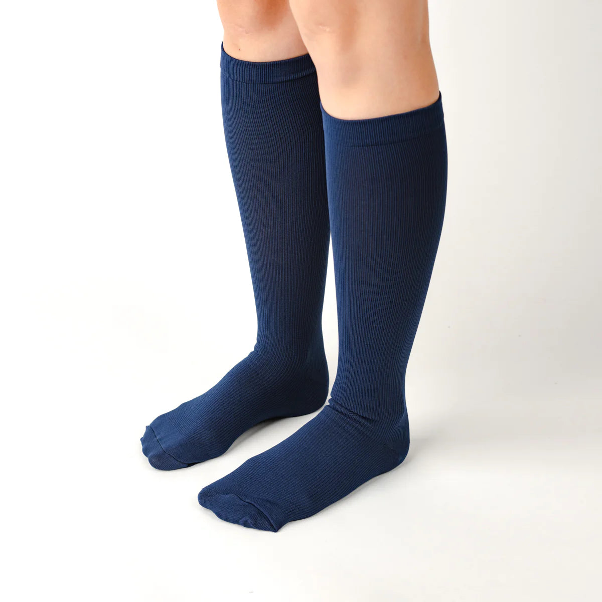 Navy Blue Medical Compression Socks Unisex
