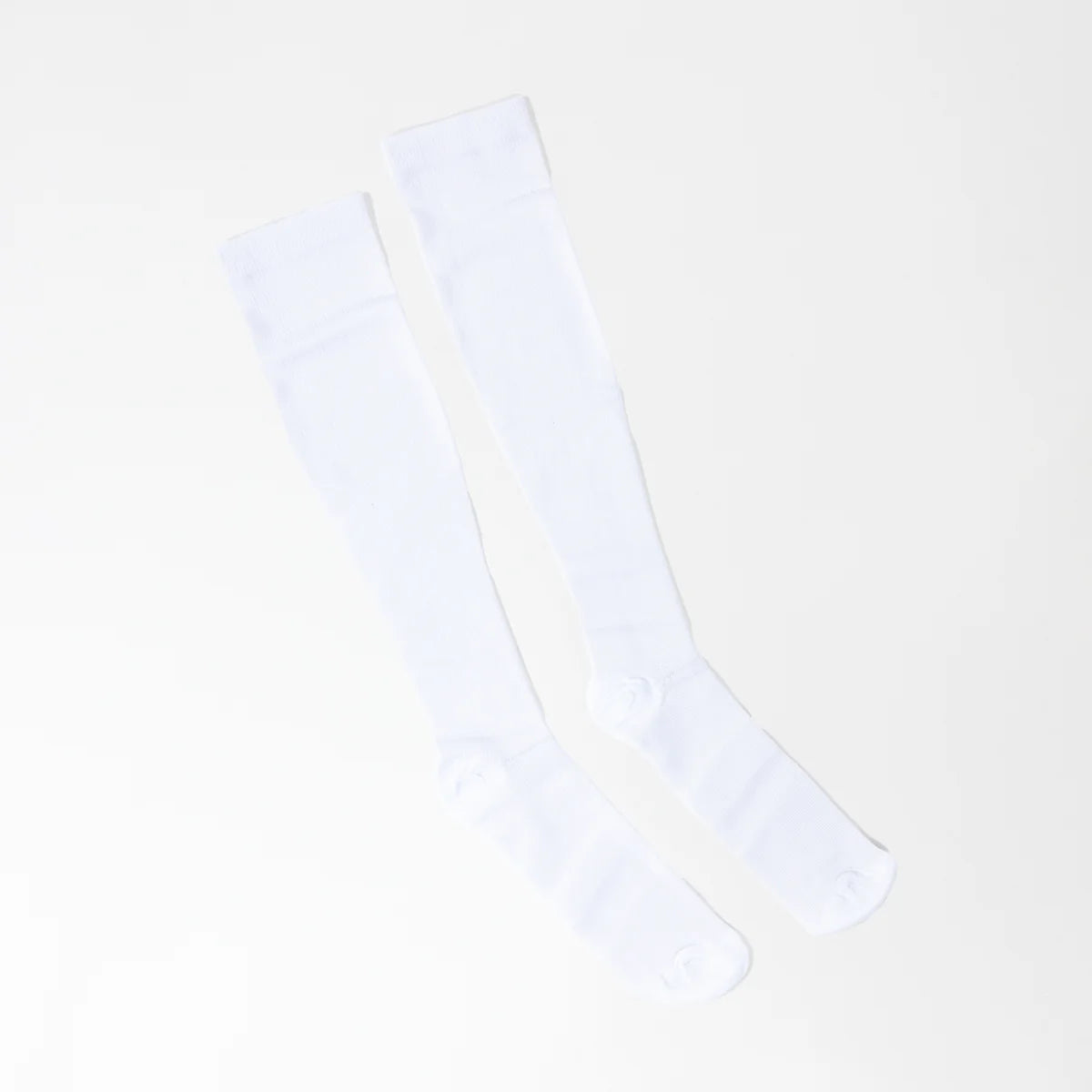 White Medical Compression Socks Unisex