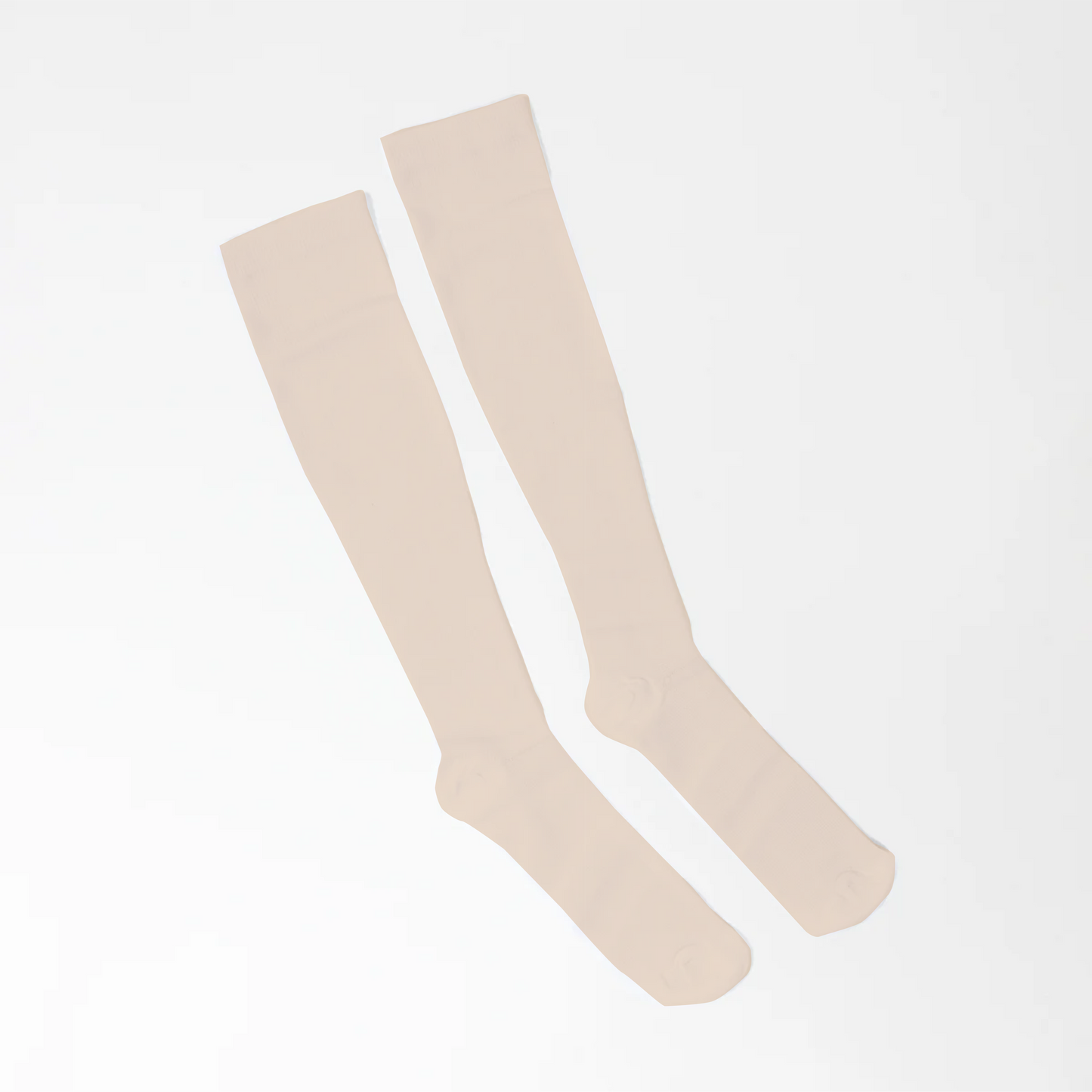 Beige Medical Compression Socks Unisex