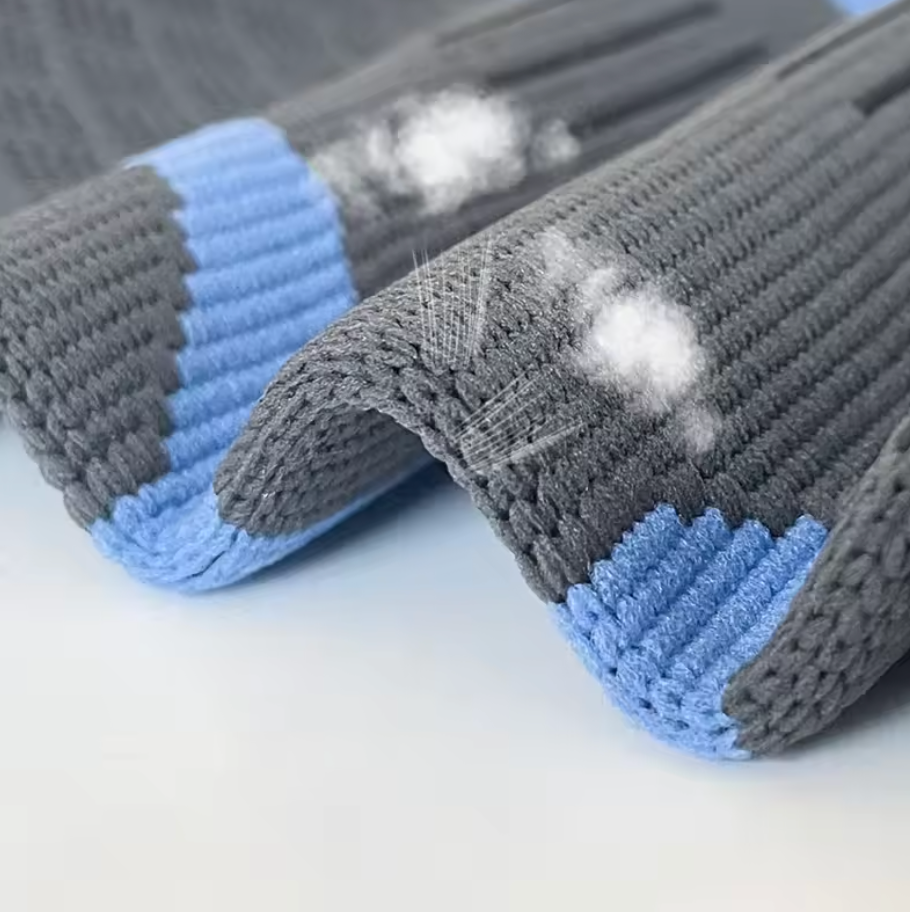 Black & Blue Knee Brace Unisex - Anti Slip (Pair)