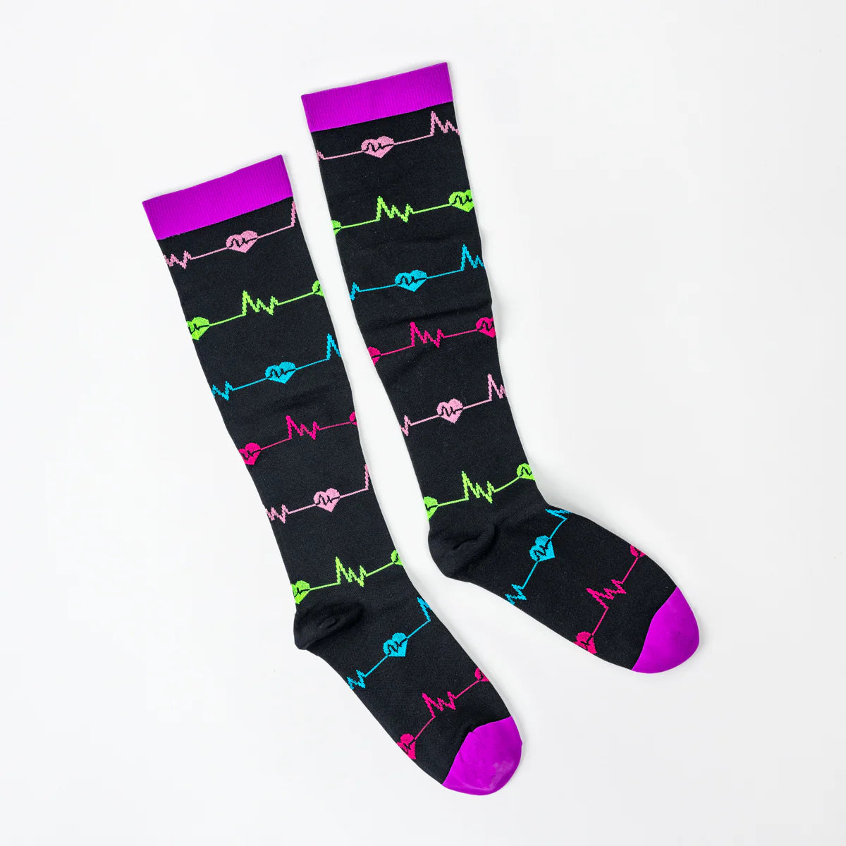 Heartbeat Compression Socks Unisex