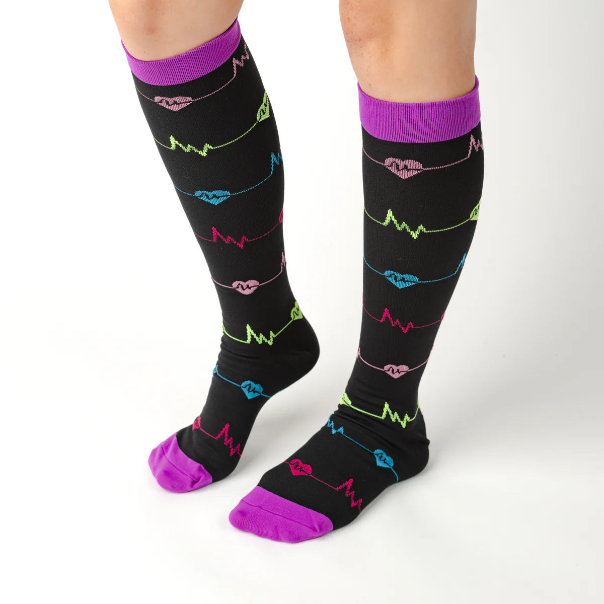 Heartbeat Compression Socks Unisex