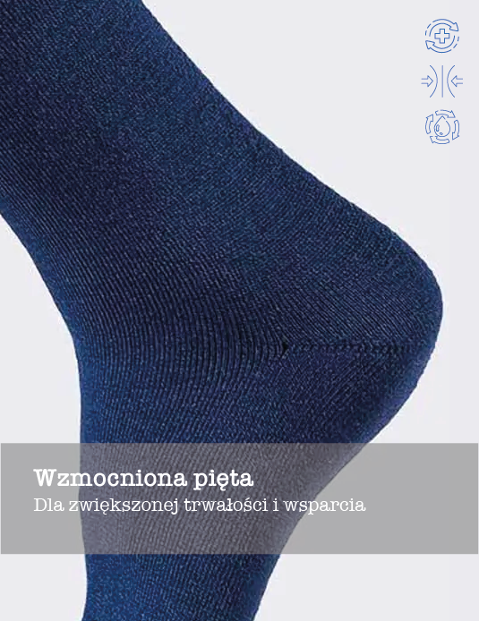 Navy Blue Medical Compression Socks Unisex