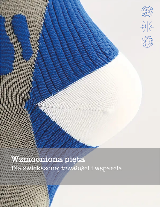 Blue Performance Compression Socks Unisex