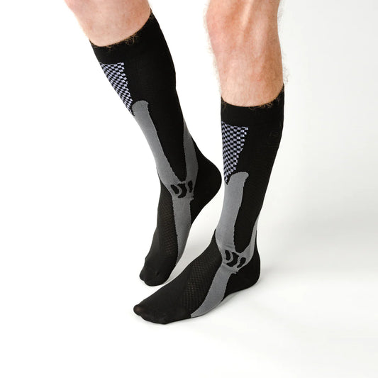 Black Performance Compression Socks Unisex