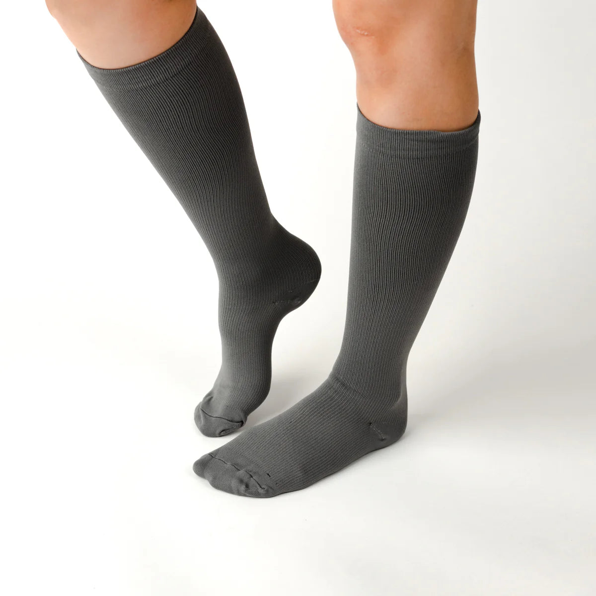 Grey Medical Compression Socks Unisex