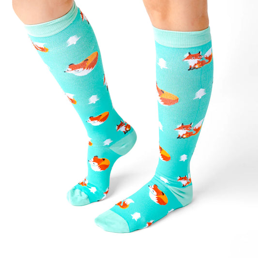 Cozy Fox Compression Socks Unisex