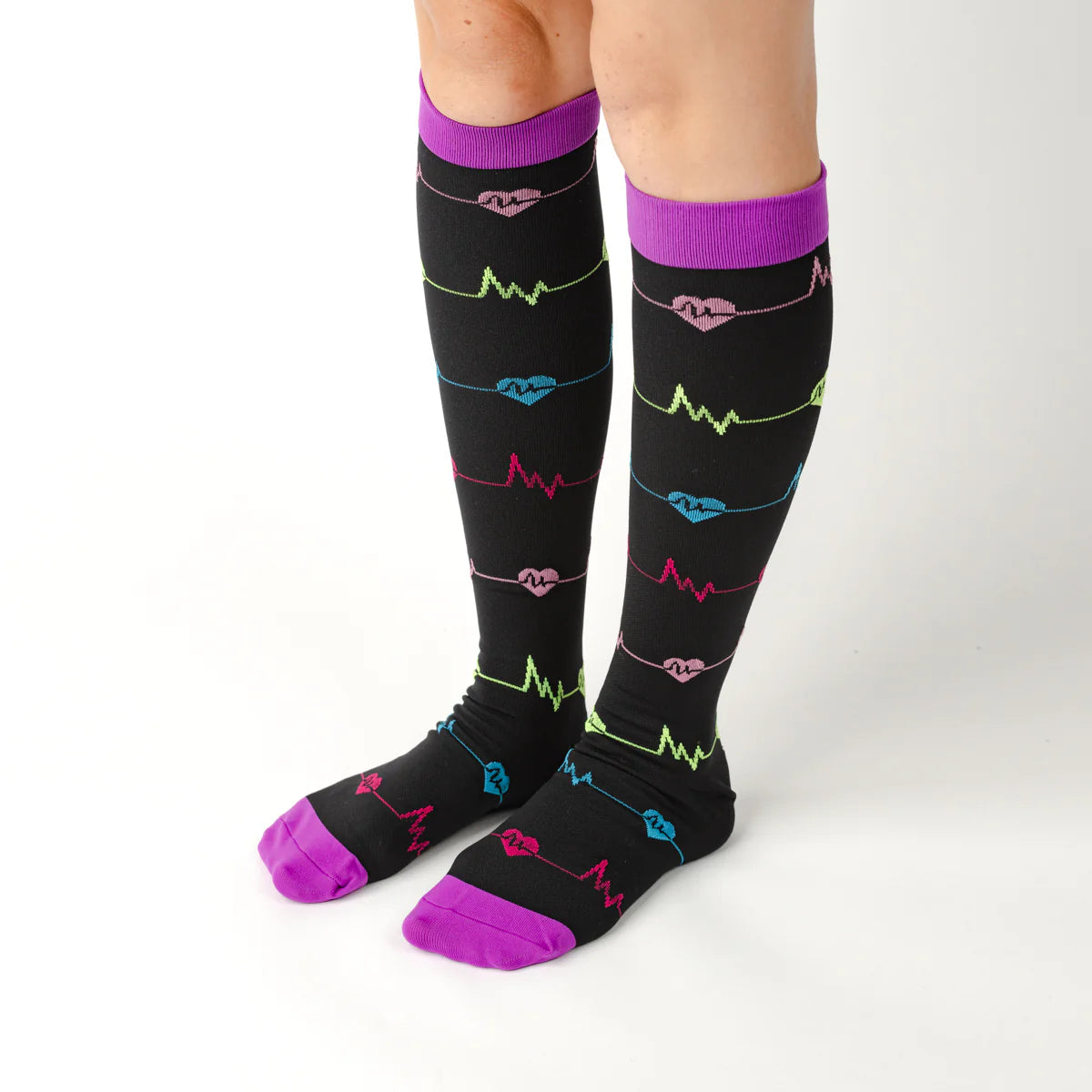 Heartbeat Compression Socks Unisex